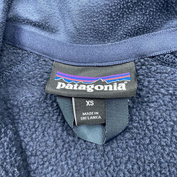 Patagonia Jacket Womens XS Navy Better Sweater Full Zip Fleece Sapphire Ventures - Picture 4 of 10